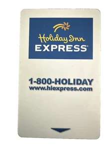 Holiday Inn Express Hotelzimmer Schlüsselkarte. - Bild 1 von 2