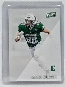 Maxx Crosby 2022 Panini Father's Day - #33 - Eastern Michigan Eagles - Picture 1 of 2