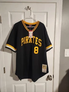 100% Authentic Mitchell & Ness 1979 Pirates Willie Stargell Jersey Sz 52 XXL  - Picture 1 of 4