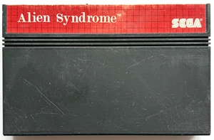 "ALIEN SYNDROME" ORIGINAL VINTAGE SEGA MASTER SYSTEM MEGA GAME CARTRIDGE ONLY - Bild 1 von 2