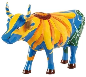 Cowparade - Girasoli Udderly - Mucca 47845 Figura Scultura - 19918 - Foto 1 di 3
