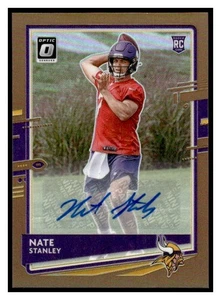 2020 Optic Bronze Nate Stanley RC Auto Minnesota Vikings - Picture 1 of 2