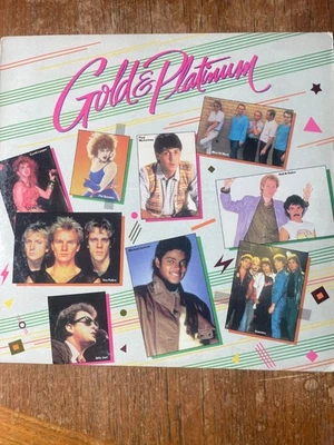 GOLD & PLATIUM LP REALM RECORDS 1P 7679 MICHAEL JACKSON, PAUL McCARTNEY VG - Image 1 of 4