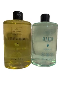 THE SCOTTISH FINE SOAPS SEA KELP SHOWER GEL & CITRUS VERBENA Body Wash 25floz - Picture 1 of 4