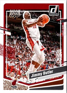 2023 Donruss Red Jimmy Butler #64 Miami Heat Basketball Card - Picture 1 of 2