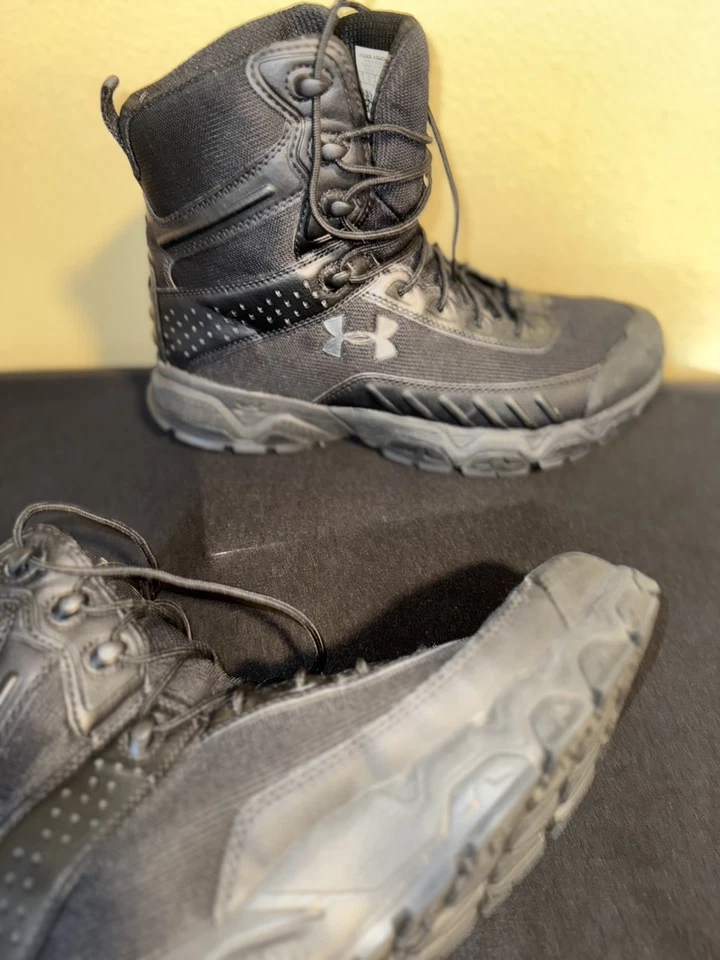 Botas Under Armour UA Stellar TAC 8" 2E tácticas negras 1289001 para hombre 11 EE. UU. NUEVAS Foto 1 de 4