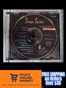 Greatest Hits 1990-1992 by Tanya Tucker (Cd, 1993) **DISK ONLY** - Picture 1 of 5