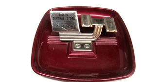 Vintage Metal Art Deco Advertising Ashtray DISSEN GENERAL STORE - Picture 1 of 6