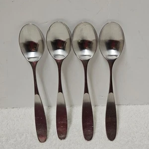 Lauffer 18/8 Stainless Steel Teaspoons Made In Japan Lot of 4 - Picture 1 of 13