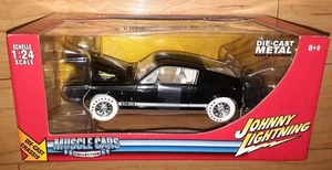 JOHNNY LIGHTNING WHITE LIGHTNING 1967 SHELBY GT500 BLACK 1/24 SCALE VHTF c.2006 - Picture 1 of 7