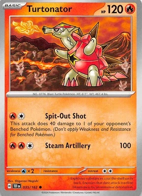 Turtonator 035/162 SV05 Temporal Forces Pokemon 009095 - Image 1 of 2