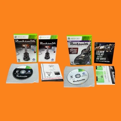 Rocksmith & 2014 Como Nuevo💿 Lote Completo CIB Paquete Xbox 360 EX Reacondicionado ¡SIN CABLE! Foto 1 de 4