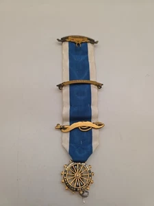 Daughters Of The American Revolution JE CALDWELL Pins Gold Filled - Picture 1 of 12