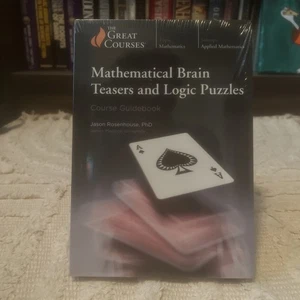 Great Courses DVDs  : Mathematical Brain Teasers and LOGIC PUZZLES   Sealed - Bild 1 von 2