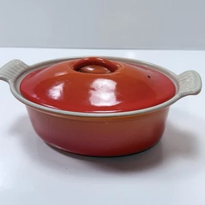Mini horno holandés Le Creuset Heritage años 60 1 cuarto #18 en naranja llama - Imagen 1 de 24
