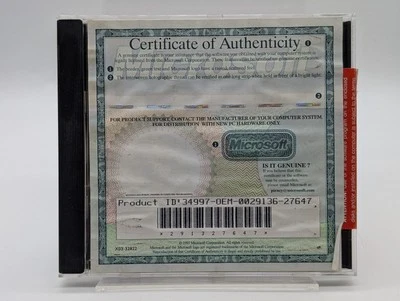 Microsoft Bookshelf 98 CD-ROM - COA - NEW & SEALED P/No.: 000-58390 - Image 1 of 4