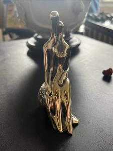 Ruth Bloch Modernist Couple Lovers Statue 925 Made In Israel 3 Ozs - Bild 1 von 8