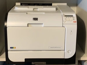 Laserdrucker HP LaserJet Pro 400 color M451nw, Bj. 2013, gebraucht, defekt - Bild 1 von 3