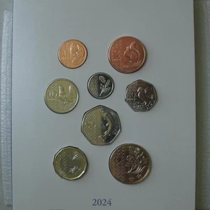 Great Britain UK 2024 King Charles III Definitives BU Coin From Mint Set - Picture 1 of 2