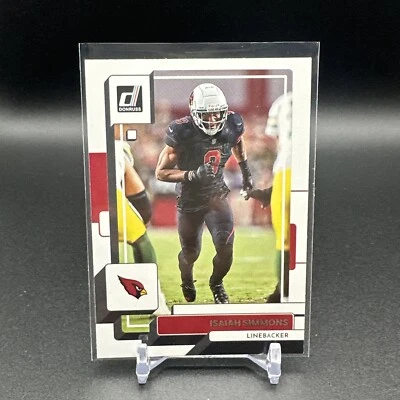 Isaiah Simmons 2022 Panini Donruss Football NFL Base Card #9 Arizona Cardinals - Image 1 of 2