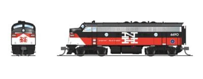 Broadway Limited 9248 N Scale F7 A-Unit New Haven #6690 DCC Sound Diesel New - Image 1 of 2