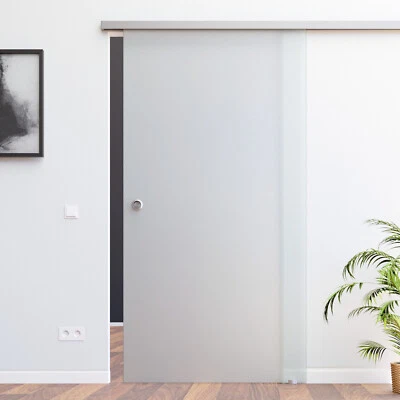 Slimline Softstop oder SoftClose Glasschiebetür mit wählbare Glasgröße Dekor BS - Bild 1 von 4