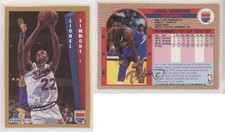 1992-93 Fleer Rising Stars Magazine Sheet Singles Lionel Simmons