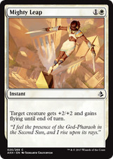 MIGHTY LEAP ~mtg NM-M Amonkhet Com x4