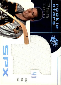 2002-03 SPx Predators Hockey Card #165 Greg Koehler JSY Rookie/999