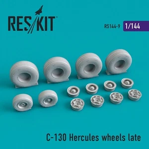 ResKit RS144-0009 für Scale Modell 1:144 C-130 "Hercules" Laufradsatz Ende 1/144 - Bild 1 von 24