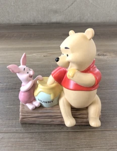 1999 Pooh/Piglet Hunny Pot Friendship is the Sweetest Kind of Sharing Figure - Bild 1 von 7