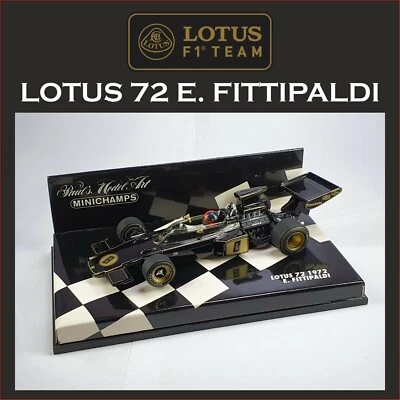 LOTUS FORMULA 1 EMERSON FITTIPALDI 1972 MINICHAMPS (043) - Immagine 1 di 2