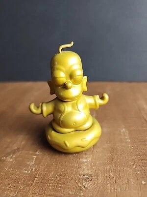The Simpsons 3" Golden Homer Buddha KidRobot LootCrate Exclusive PREOWNED - Image 1 of 4