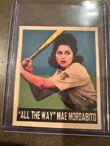MADONNA - MAE MORDABITO - A LEAGUE OF THEIR OWN - Novelty Art Trading Card