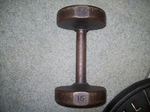 MANUBRIO "SINGOLO" HOFMANN INDUSTRIES 15 BodyBuilding STRONGMAN ESERCIZIO FITNESS - Foto 1 di 3