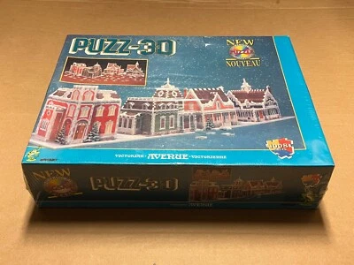 Wrebbit Puzz 3-D 1008 Piece Victorian Avenue Jigsaw Puzzle Sealed New - Image 1 of 4