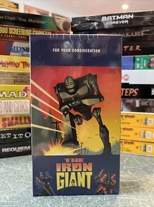 The Iron Giant Academy Screener VHS SEALED Super Rare! Oscars 1999 - Picture 1 of 6