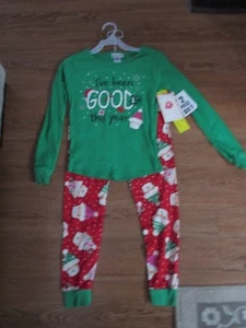 NWT, Girls, Size 8, 10, "I've Been Good-ish This Year" Holiday Christmas Pajamas - Picture 1 of 1