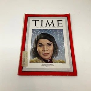 TIME MAGAZINE 1946 DECEMBER 30 - MARIAN ANDERSON COVER - Bild 1 von 5