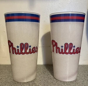 2er Set Philadelphia Phillies 2024 Souvenir Tassen '24 Trikot Tasse Whirley - Bild 1 von 4