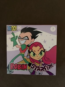 NUEVO - 2021 Teen Titans Go! Juguete McDonald's #7 Robin Starfire - Imagen 1 de 2