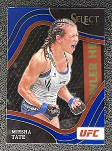 2022 Panini Select UFC Miesha Tate Octagonside Retail Blue Base #230 SP