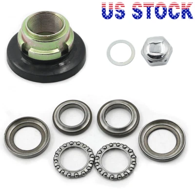 Conjunto de vástago de cabeza de horquilla de cojinete de dirección para Honda ATC70, ATC110, ATC185, ATC200 Foto 1 de 4