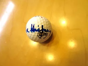 BABE HISKEY Signed (Spalding Jack Nicklaus) Golf ball -Guaranteed Authentic - Picture 1 of 3