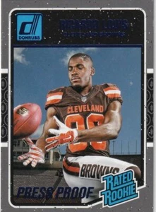 2016 Donruss - RICARDO LOUIS #393 RC RR rated rookie blue press proof 🏈 - Picture 1 of 1