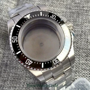 43mm Mens Watch Case Fit Miyota 8215 821A NH35A ETA 2824 2836 PT5000 DG2813 316L - Picture 1 of 62