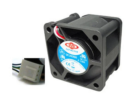 TopMotor  40mm x 40mm x 28mm Dual Ball Bearing 4pin PWM, DF124028BU-PWMG - Image 1 of 1