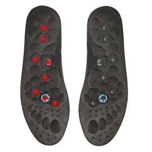Acupressure Massage Magnetic Insoles Men/Women Reflexology Pain Relief Foot Pad - Picture 1 of 15