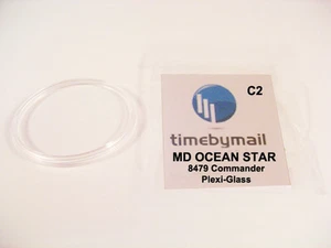 For MIDO OCEAN STAR Commander 8479 Watch Crystal New Replacement Plexi-Glass C2 - Picture 1 of 3