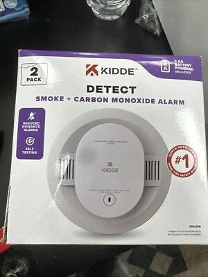 KIDDE Smoke Carbon Monoxide Alarm 30CUDR-V Voice Alerts Detector. OPEN BOX - Image 1 of 4